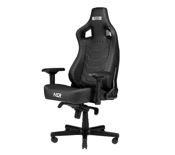 Next Level Racing NLR-G004 Elite Gaming Chair Leather Edition Gamingowy  do 140kg Skóra naturalna Czarny - Kup na Raty - RRSO 0%