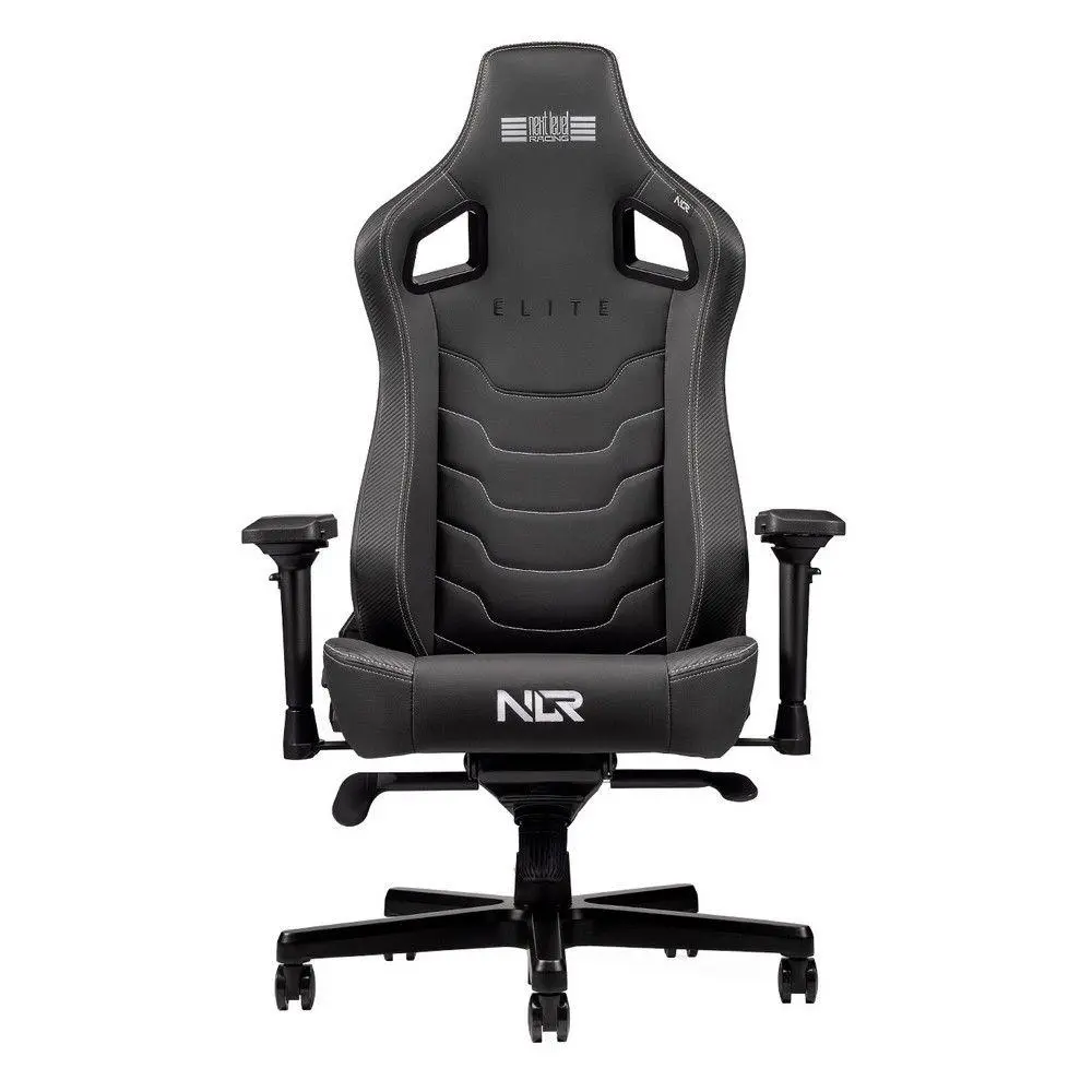 Fotel Next Level Racing NLR-G004 Elite Gaming Chair Leather Edition Gamingowy  do 140kg Skóra naturalna Czarny