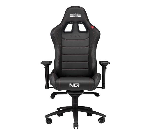 Fotel Next Level Racing NLR-G002 Pro Gaming Chair Leather Edition Gamingowy  do 140kg Skóra naturalna Czarny