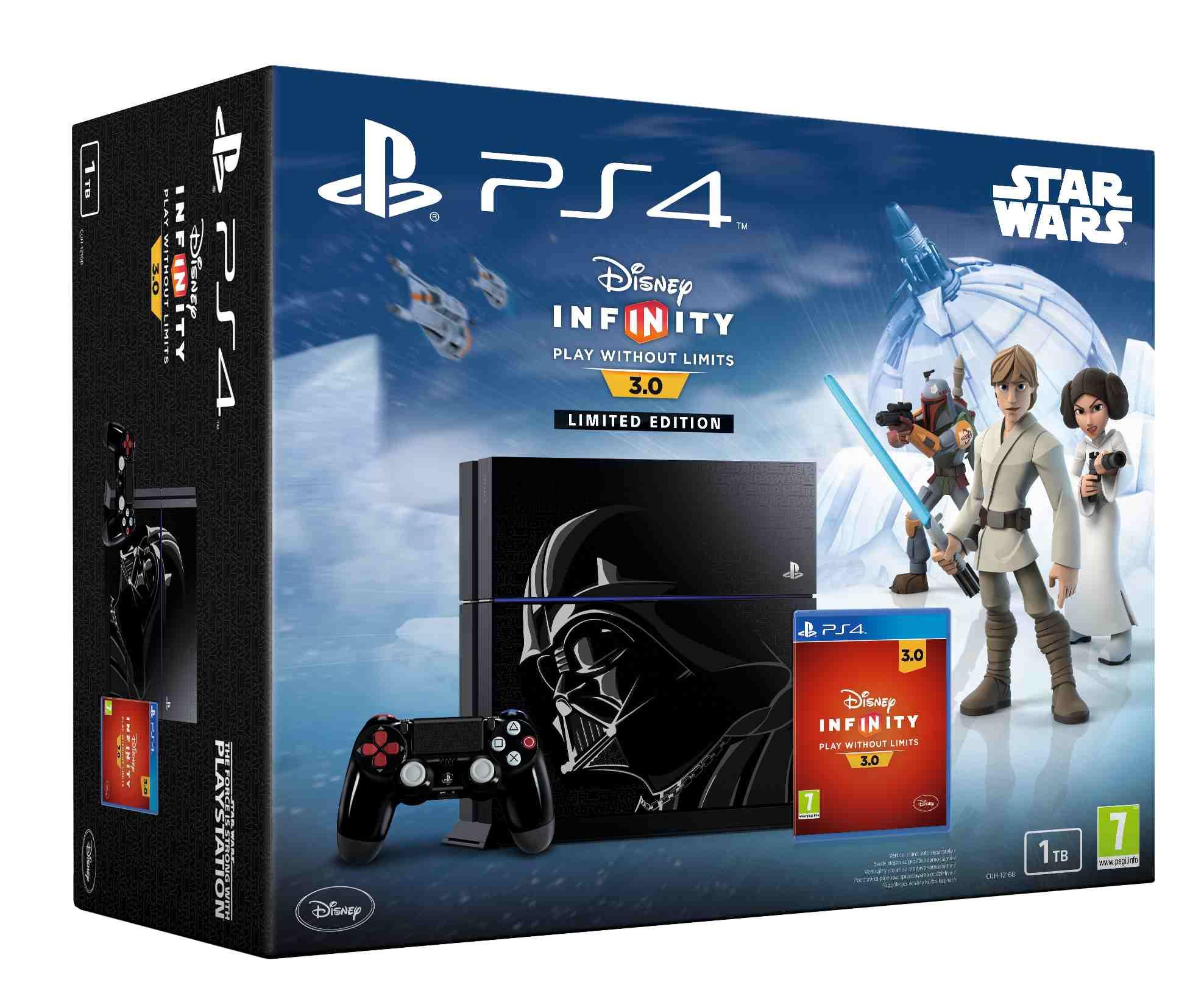 Konsola Sony PlayStation 4 1TB + Disney Infinity 3.0 Star Wars - Edycja Limitowana