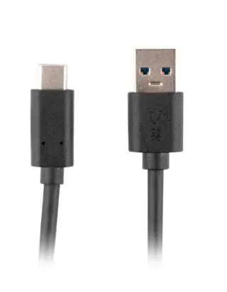 Kabel Lanberg USB-C do USB 1,8m Czarny