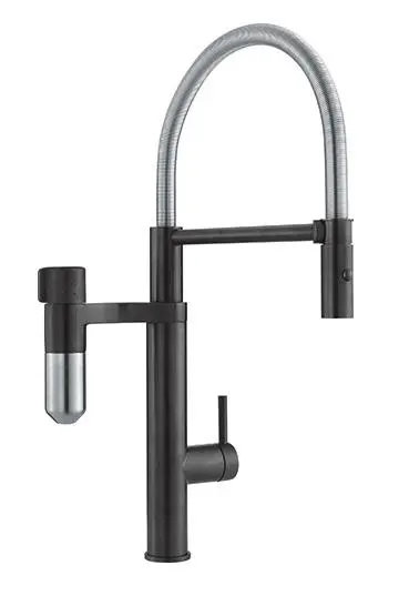 Bateria Franke Vital Semi-Pro Czarny Stal szlachetna