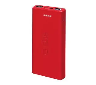 SBS TTBB10000FASTR 10000mAh USB-C + micro USB 10W Czerwony