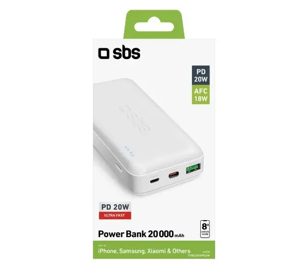 SBS TTBB20000PD20W 20000mAh Biały