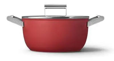 Garnek Smeg CKFC2411RDM Indukcja Aluminium 4,6l