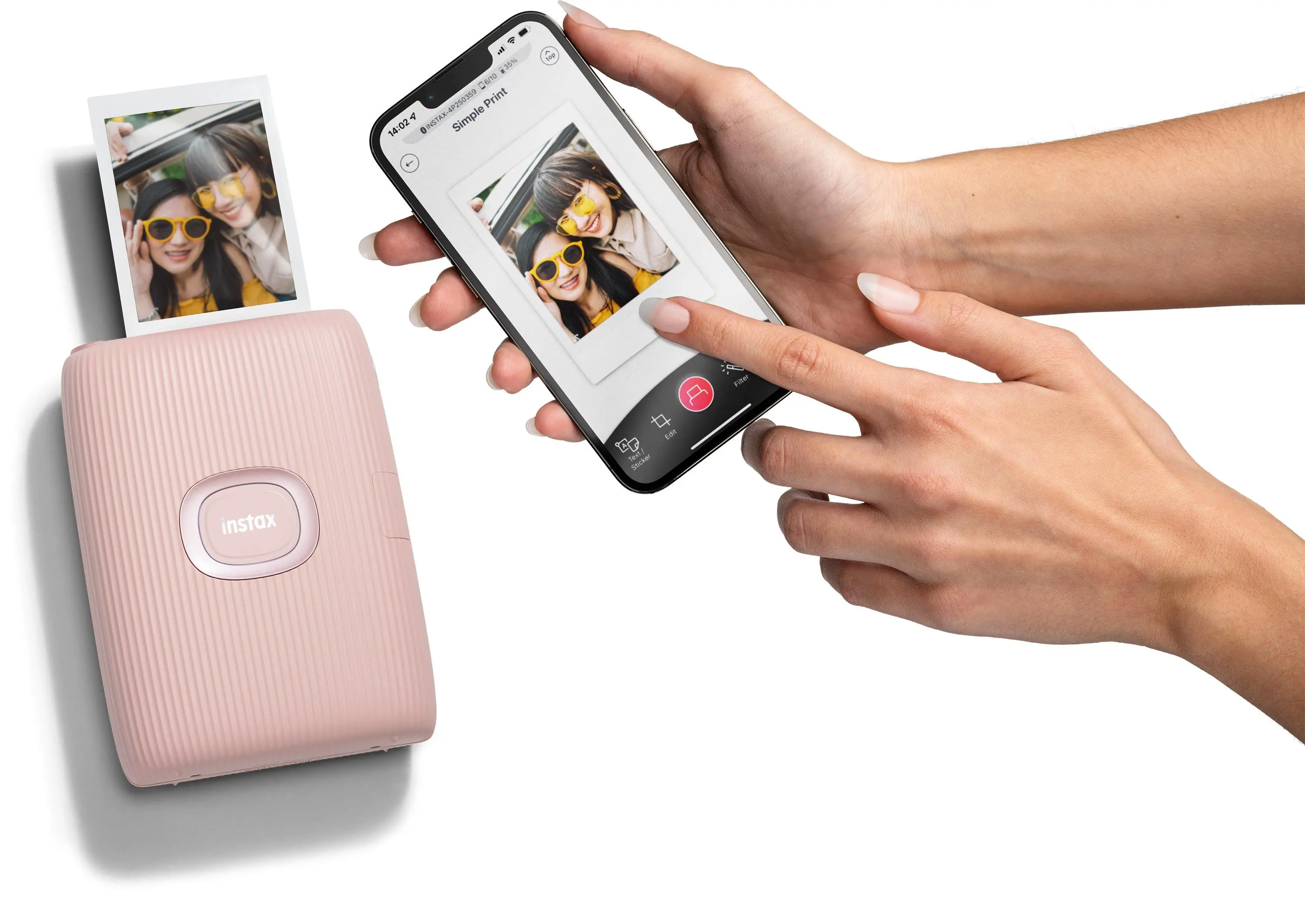 FUJIFILM instax mini Link 2 ピンク 富士フイルム instax mini Link 2 [ソフトピンク] 価格比較