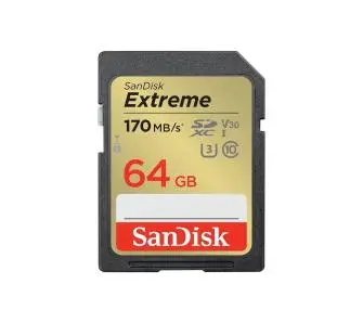 Karta pamięci SanDisk SDXC 64GB Extreme 170/90MB/s