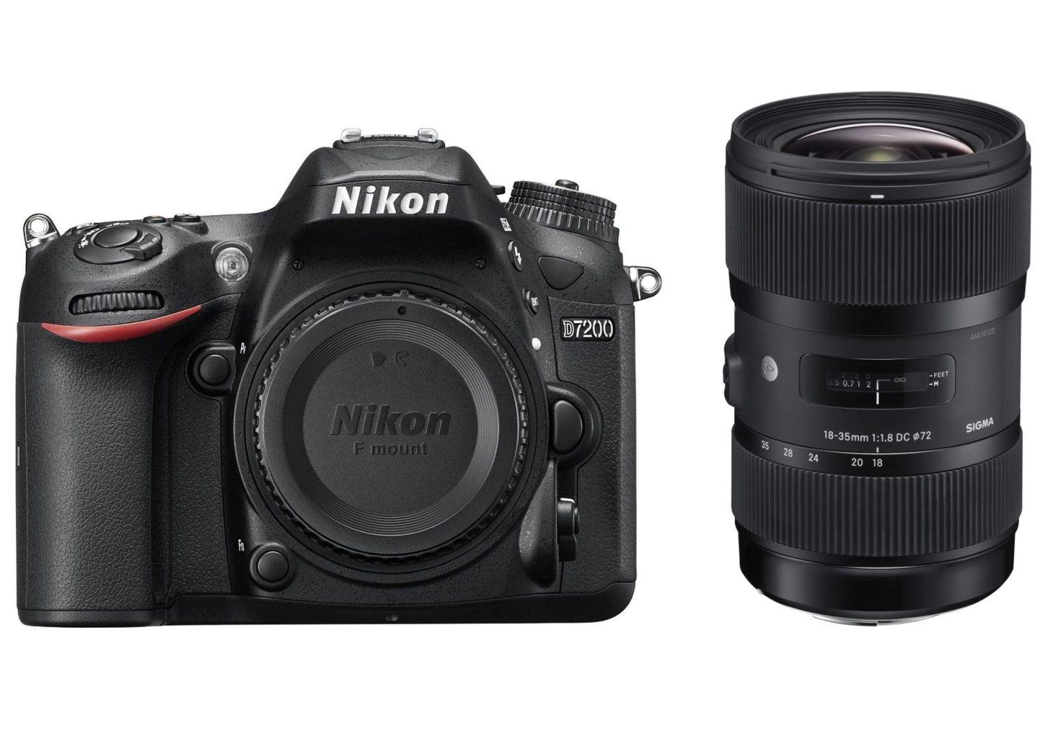 美品】Nikon D7200本体と SIGMAレンズ2本セット Nikon D7200とシグマズーム
