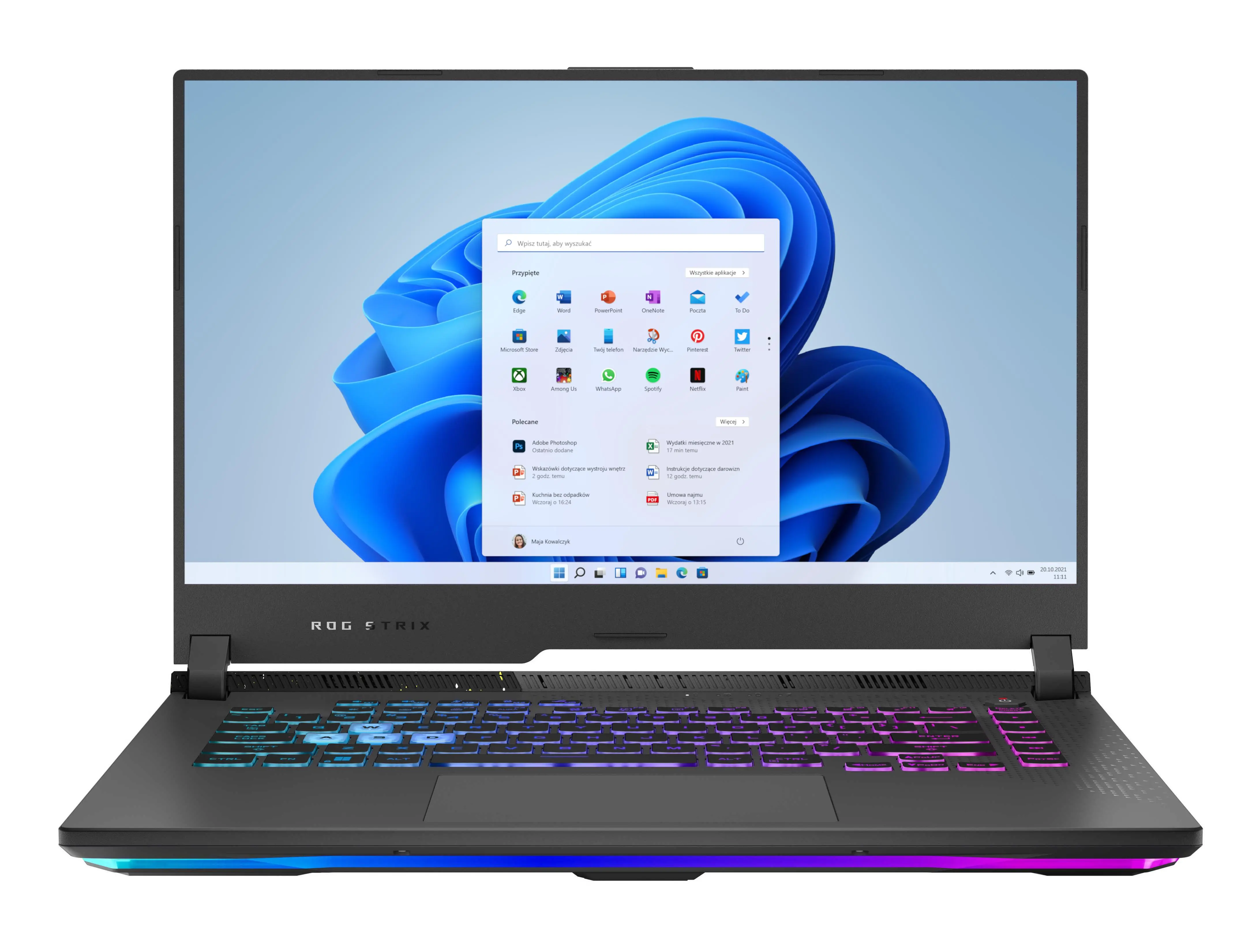 Laptop gamingowy ASUS ROG Strix G15 G513IE-HN004W 15,6