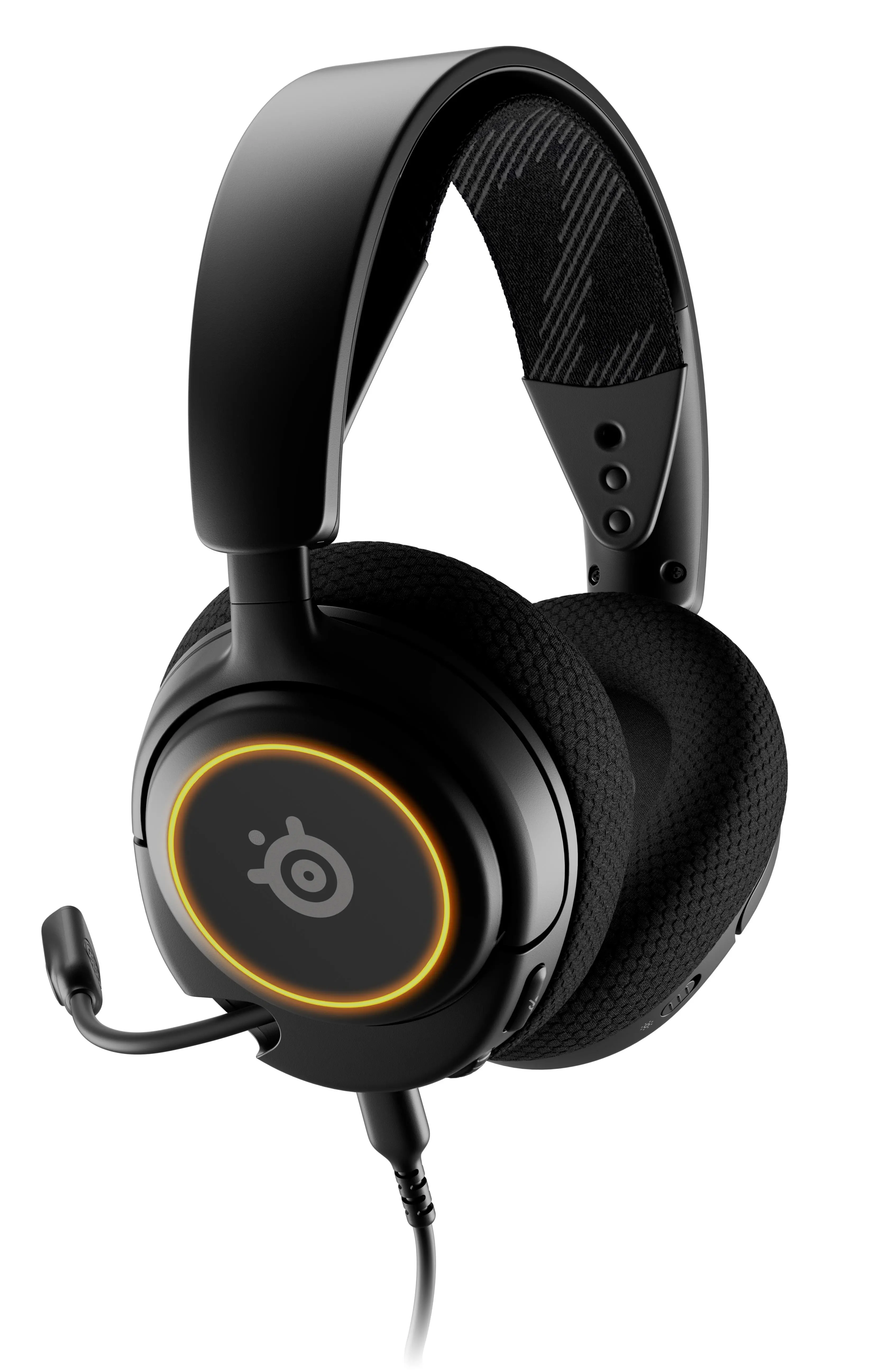 Słuchawki przewodowe z mikrofonem SteelSeries Arctis Nova 3 Nauszne Czarny