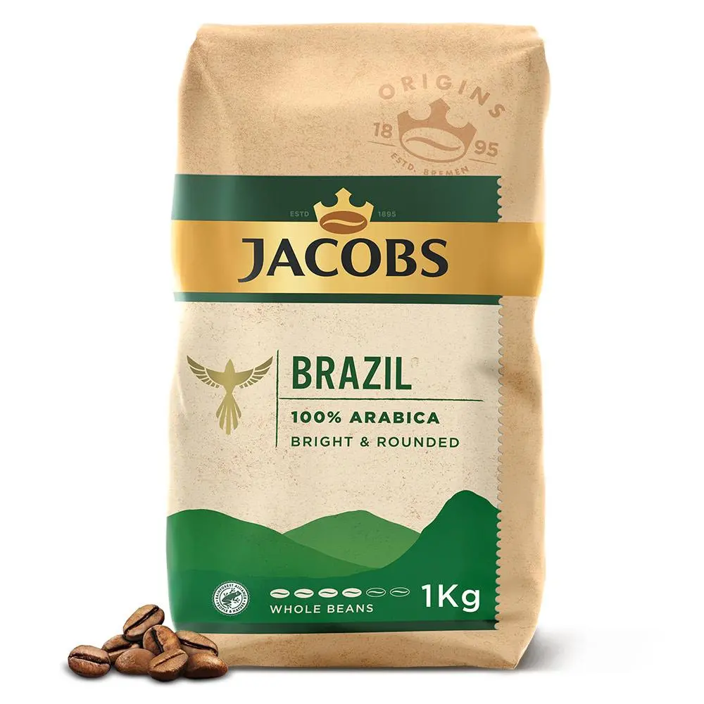 Kawa ziarnista Jacobs Origins Brazil 1kg