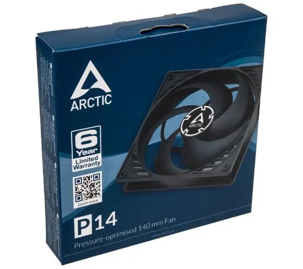 Arctic P14 140mm Czarny
