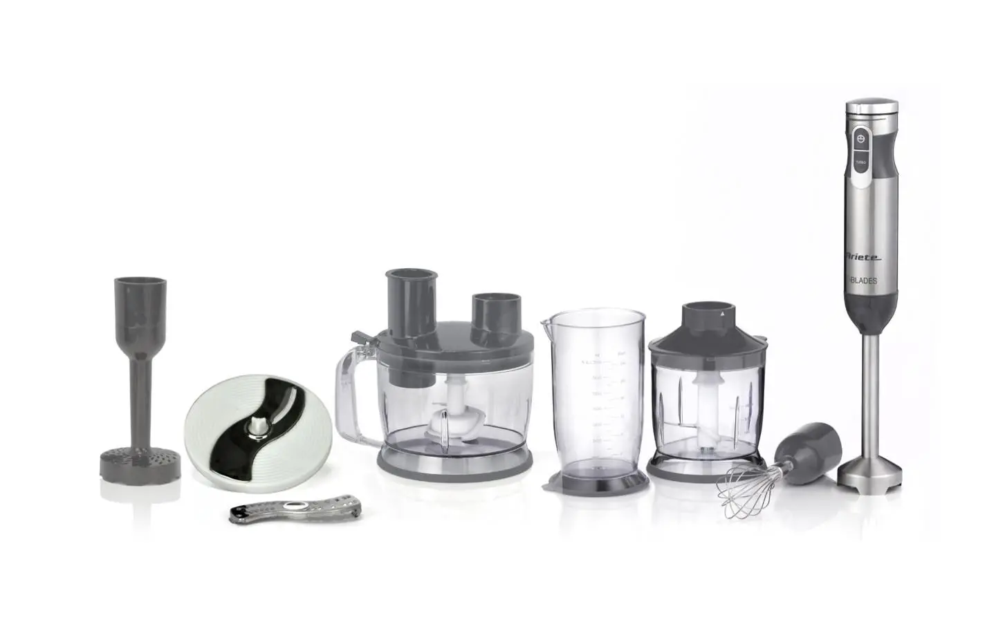 Blender Ariete 4 Blades 7w1 898/11 1000W Malakser Rozdrabniacz Końcówka do puree