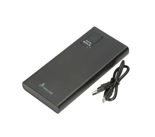 Extralink EPB-067B 10000mAh Fast Charging USB-C 22,5W Czarny