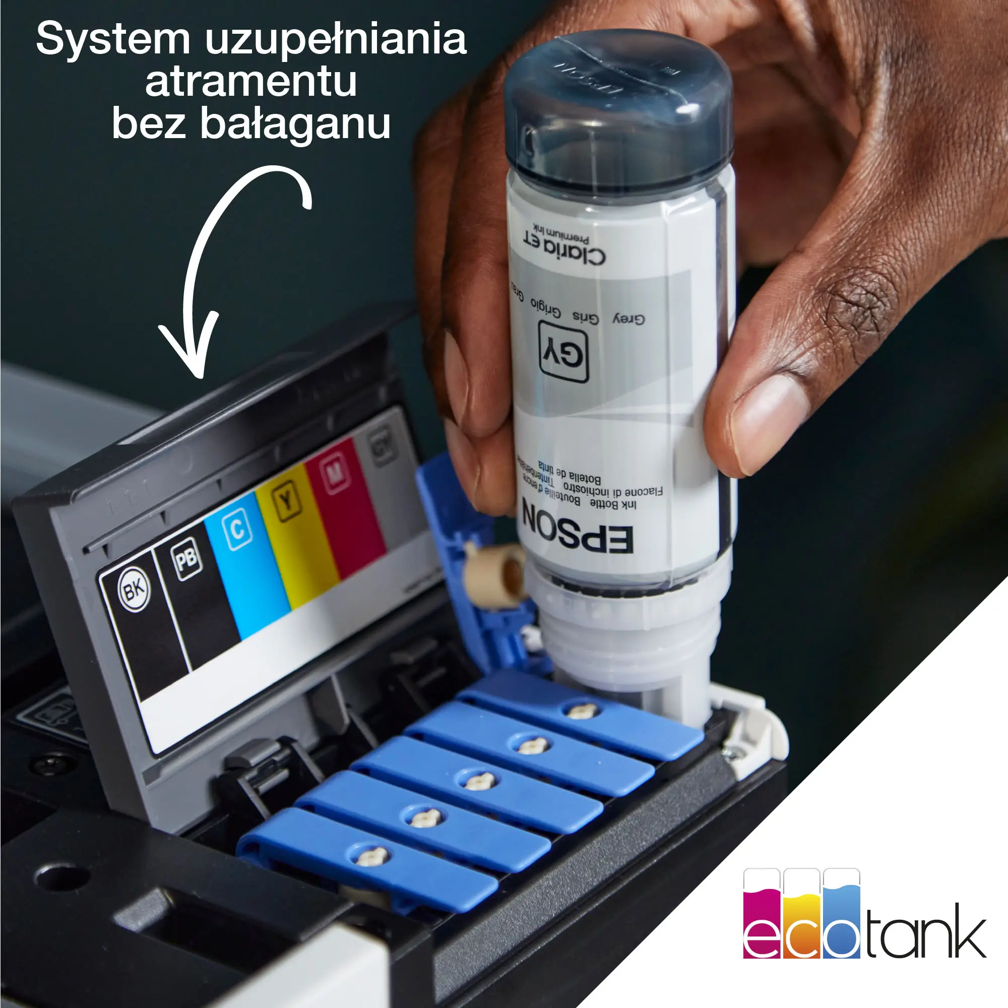 Urządzenie wielofunkcyjne Epson EcoTank L8160 WiFi Biały