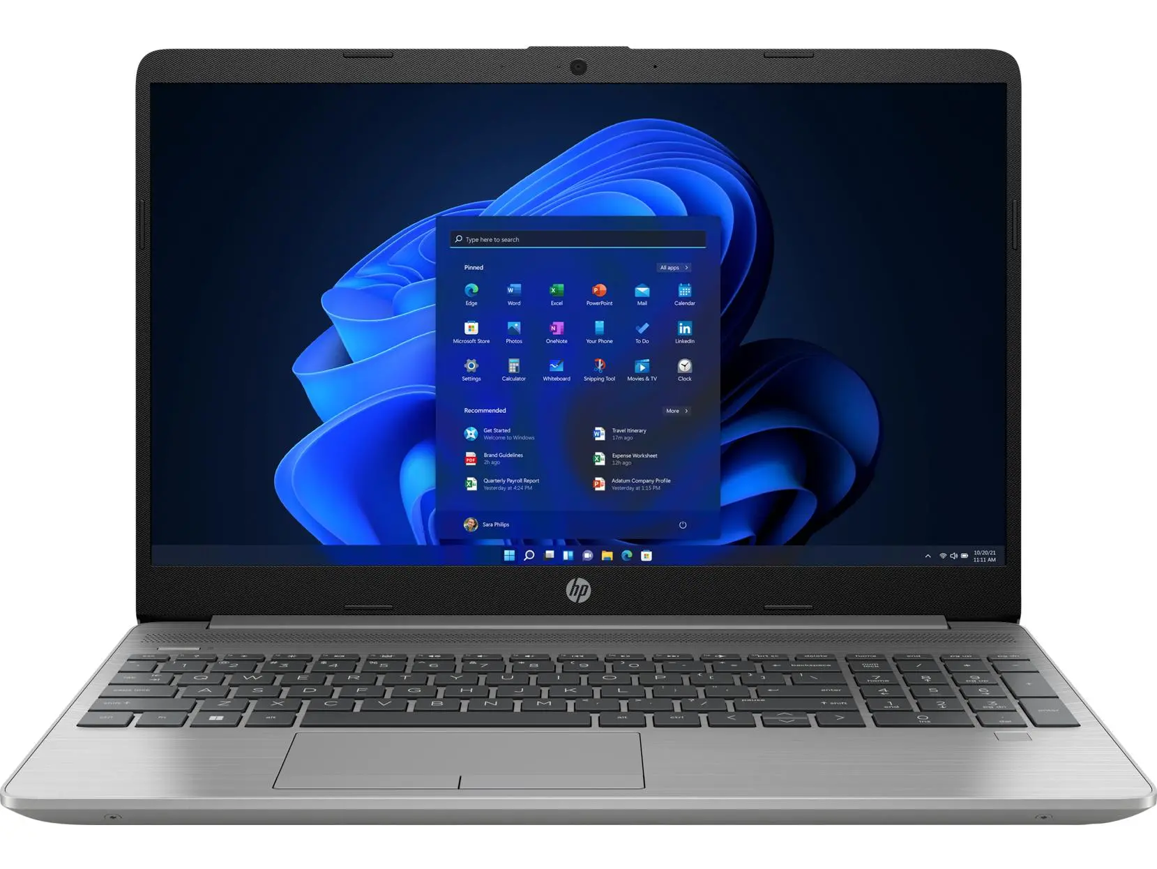 Laptop biznesowy HP 255 G9 15,6" R3 5425U 8GB RAM 512GB Dysk SSD Win11 Pro Srebrny