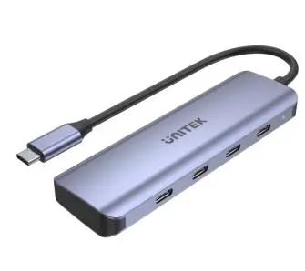 Hub USB Unitek H1107K, USB-C 3.1, 4 x USB-C