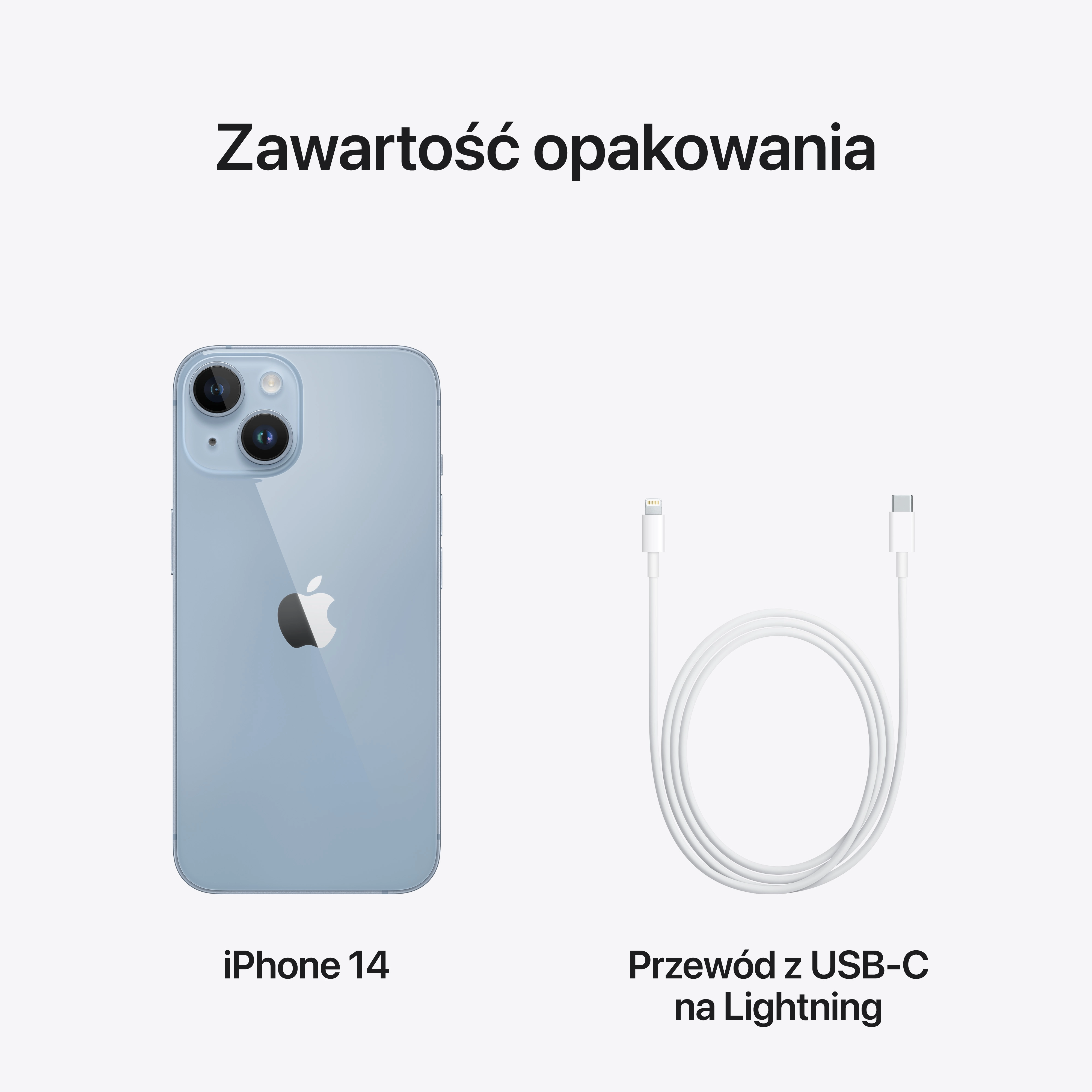 iPhone 14 256GB ブルー 箱付き Apple iPhone 14 256GB Niebieski - kup - Gomibo.pl