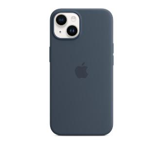 Etui Apple silikonowe z MagSafe do iPhone 14 Plus błękit