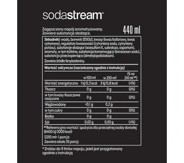 Sodastream Pepsi Max