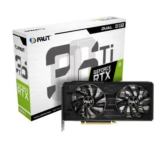 Karta graficzna Palit GeForce RTX 3060 Ti Dual LHR 8GB GDDR6 256bit DLSS