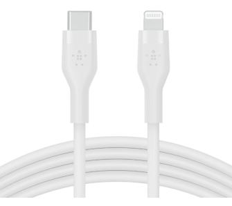 Kabel Belkin CAA009BT1MWH BoostCharge Flex USB-C do Lightning 1m Biały