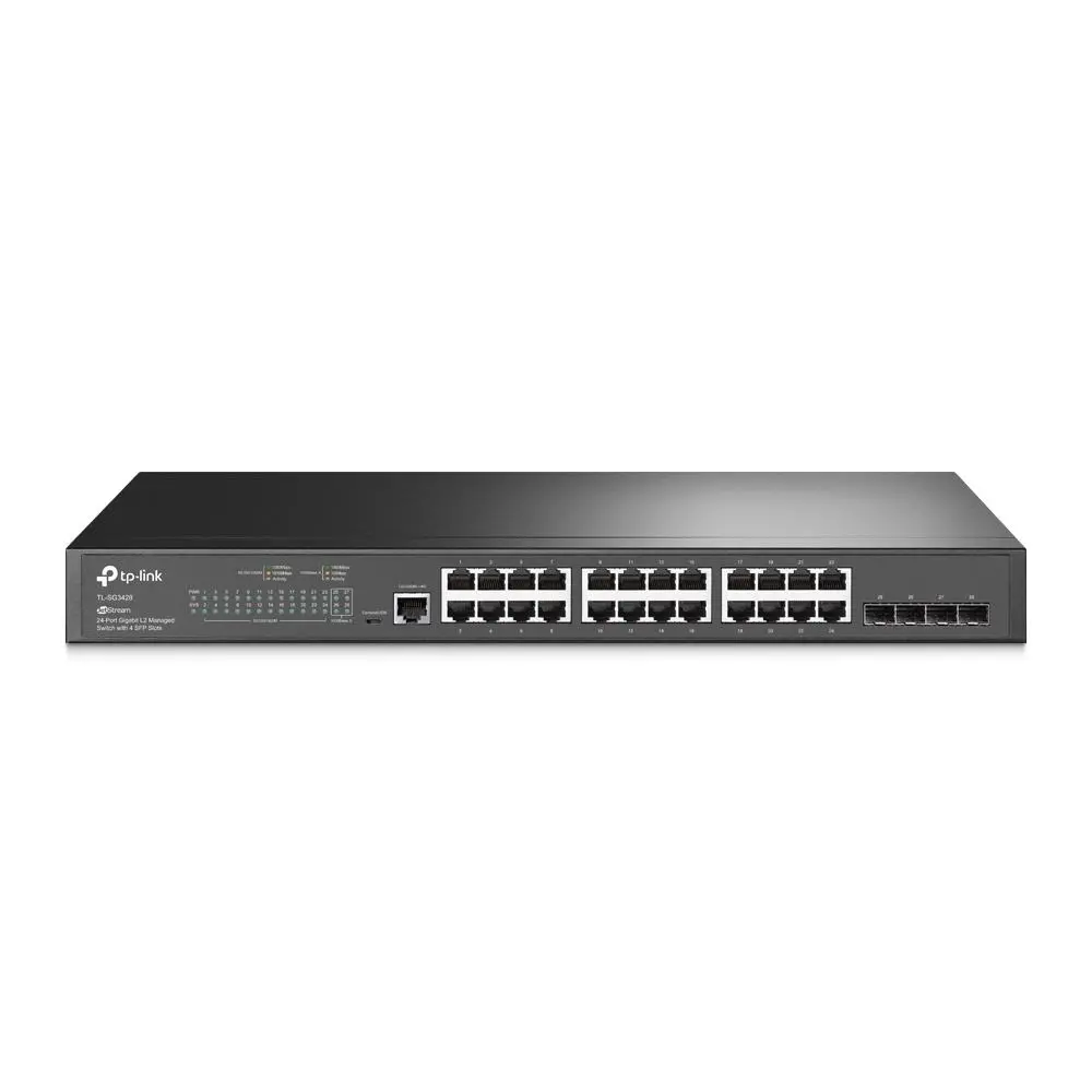 фото Коммутатор управляемый уровня 2 TP-Link TL-SG3428 3