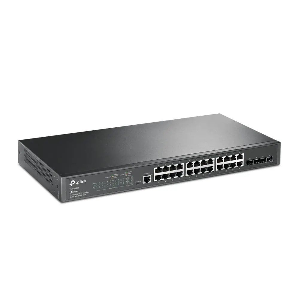 фото Коммутатор управляемый уровня 2 TP-Link TL-SG3428 1