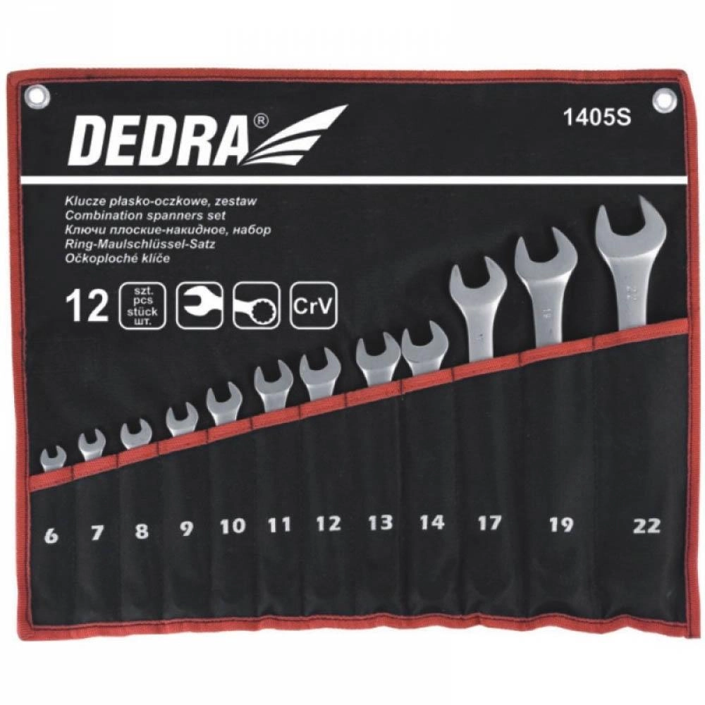 Zestaw kluczy Dedra 1405S 12szt.