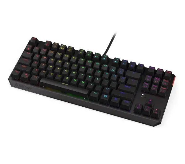 Endorfy Thock TKL Red Kailh Red RGB Czarny