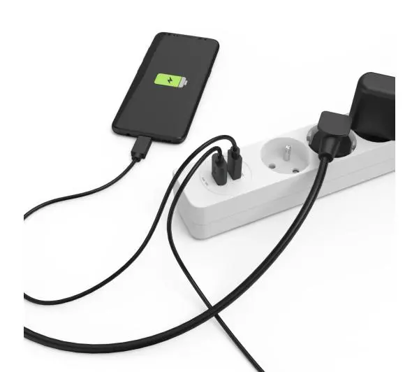 Hama 44133758 5 gniazd 1,4m Biały