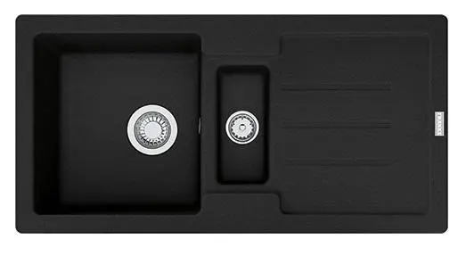 Zlewozmywak Franke Strada SAG 651-86 Granitowy Czarny mat