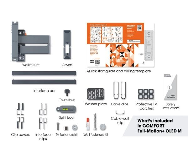 Vogels TVM 3463 od 32" do 65" Max 25kg - Kup na Raty - RRSO 0%