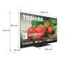 Telewizor Toshiba 65QA7D63DG 65" QLED Android TV Dolby Vision Dolby Atmos DTS-X 60Hz DVB-T2