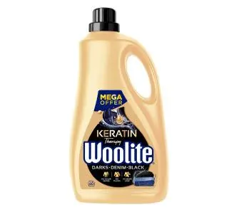 Płyn do prania Woolite Keratin Therapy czerń ciemne kolory jeans 3,6l