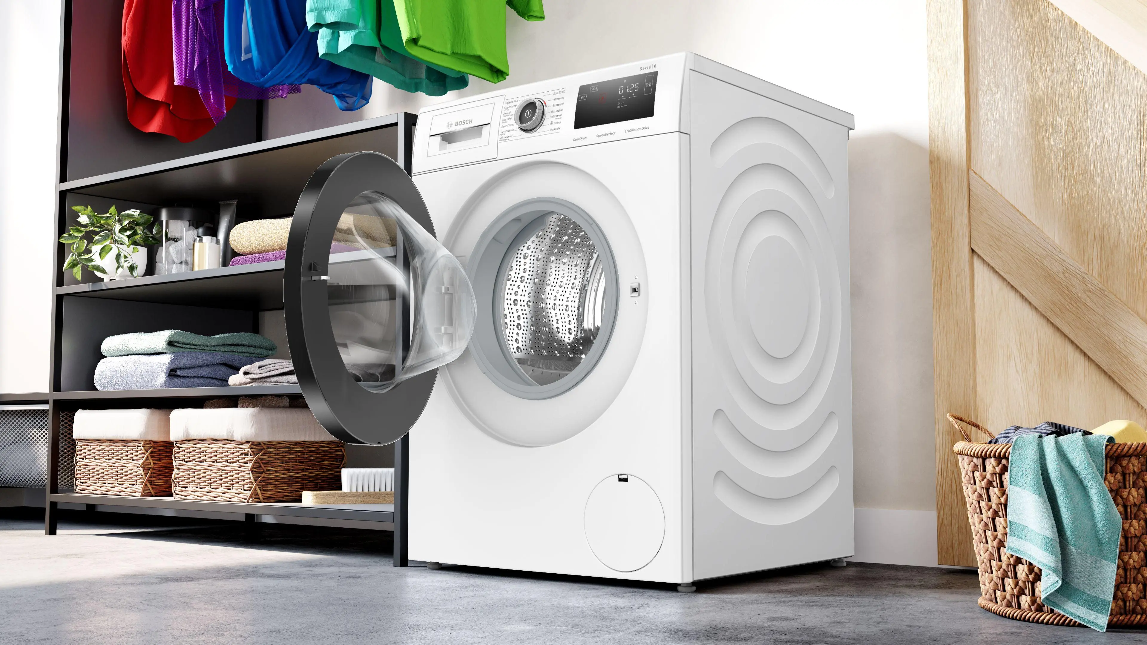 Pralka Bosch Serie 6 WAU28RHEPL 9kg 1400obr/min