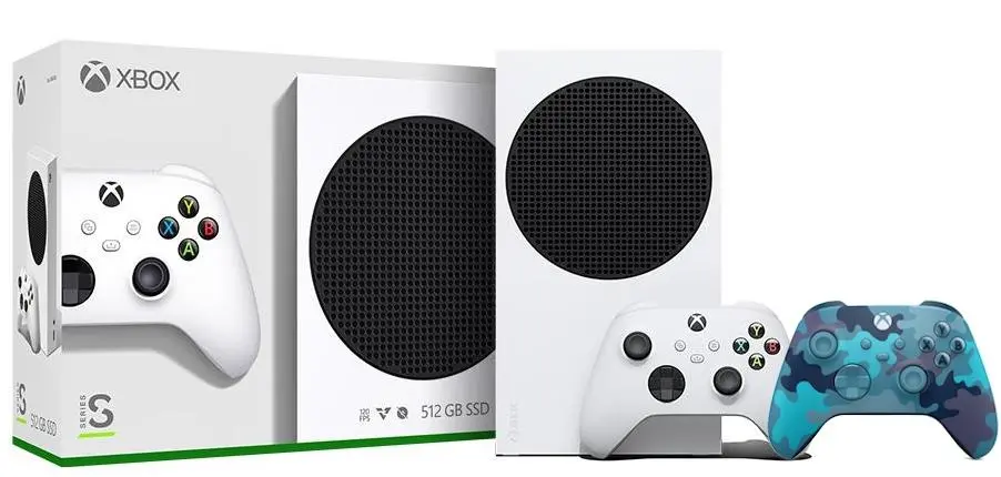 Konsola Xbox Series S 512GB + Dodatkowy Pad Mineral Camo