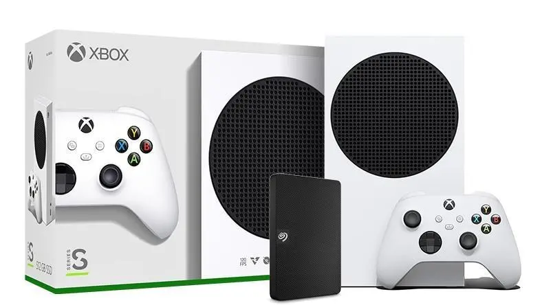 Konsola Xbox Series S 512GB + Dysk Seagate Expansion 2TB