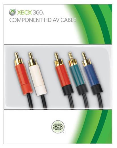 Xbox 360 Component HD AV Cable