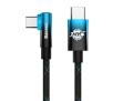 Kabel Baseus USB-C do USB-C MVP2 100W 1m Czarno-niebieski