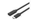 Kabel USB Unitek C14086BK USB-C 10Gbps 4K, PD 100W 1m Czarny
