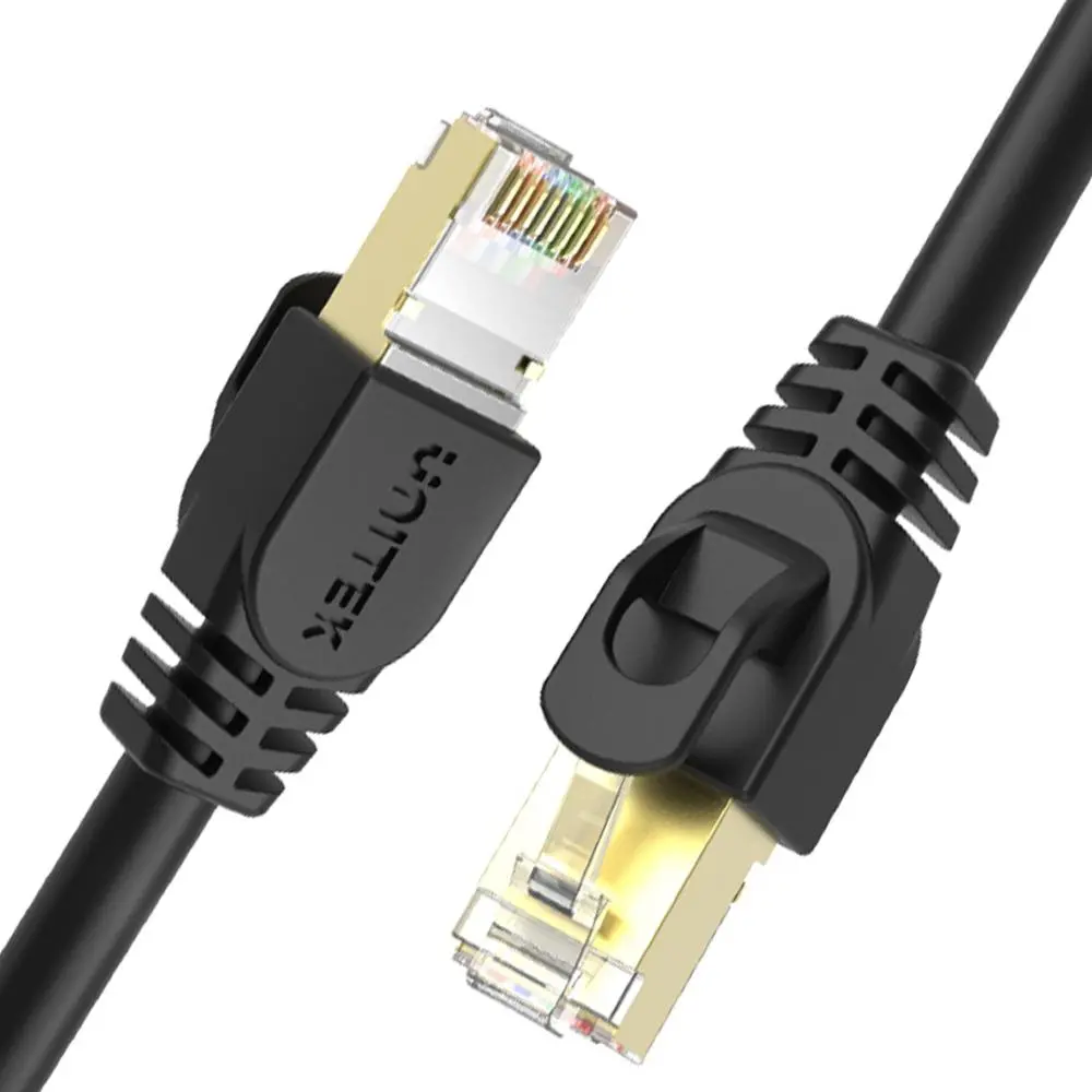 Kabel sieciowy Unitek C1815EBK Cat.7 SSTP (8P8C) RJ45 Ethernet 20m Czarny