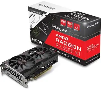 Karta graficzna Sapphire technology PULSE Radeon RX 6500 XT 4GB GDDR6 64bit FSR