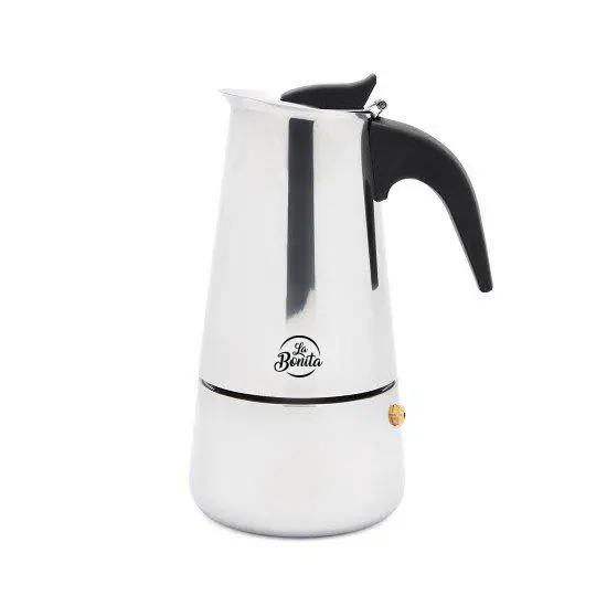 Kawiarka La Bonita LBK004 Stal nierdzewna Ciśnieniowa 200ml 4 filiżanki espresso