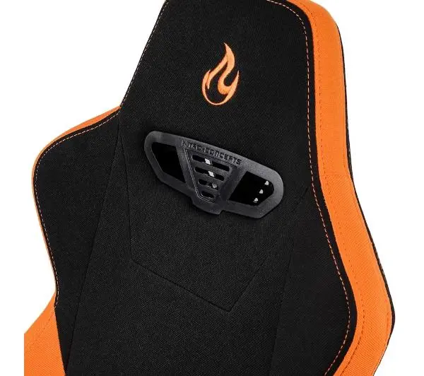 Nitro Concepts S300 Horizon Orange Gamingowy  do 135kg Tkanina Czarno-pomarańczowy - Kup na Raty - RRSO 0%