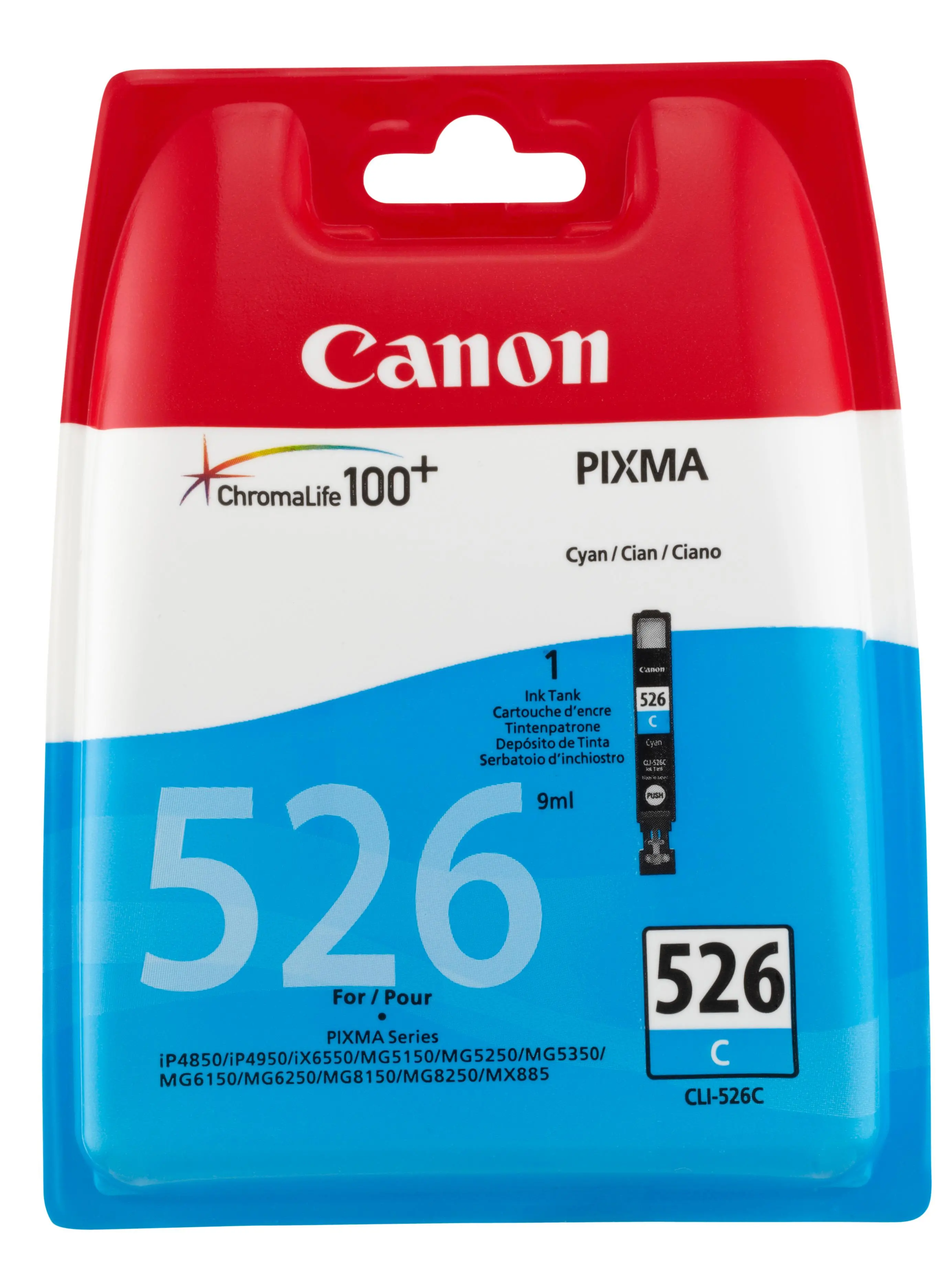 Tusz Canon CLI-526C Błękitny 9 ml