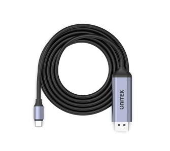 Adapter Unitek V1423C - USB-C na DisplayPort 1.4 Czarny