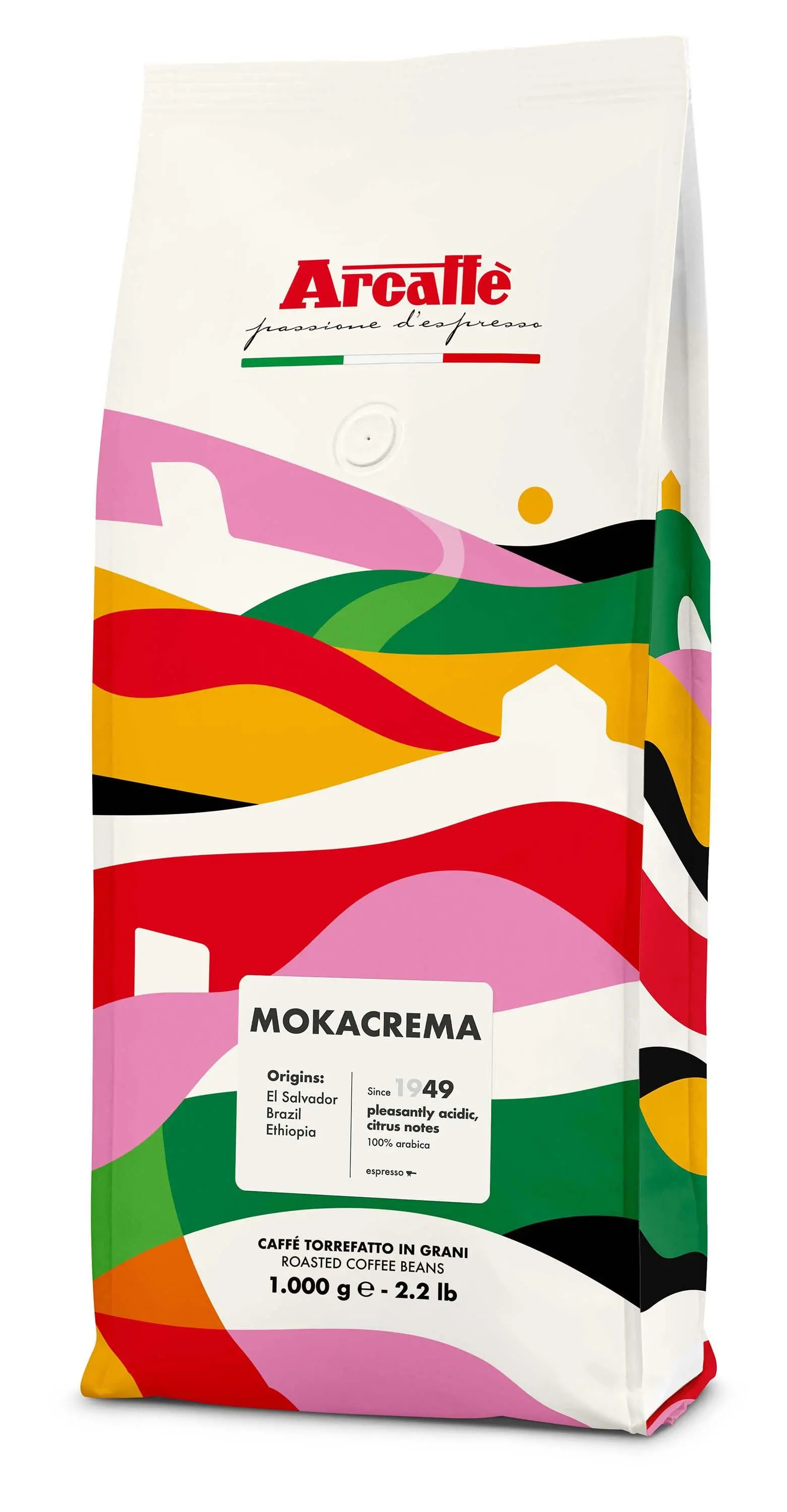 Kawa ziarnista Arcaffe Mokacrema 1kg
