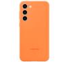 Etui Samsung Silicone Cover do Galaxy S23+ Pomarańczowy