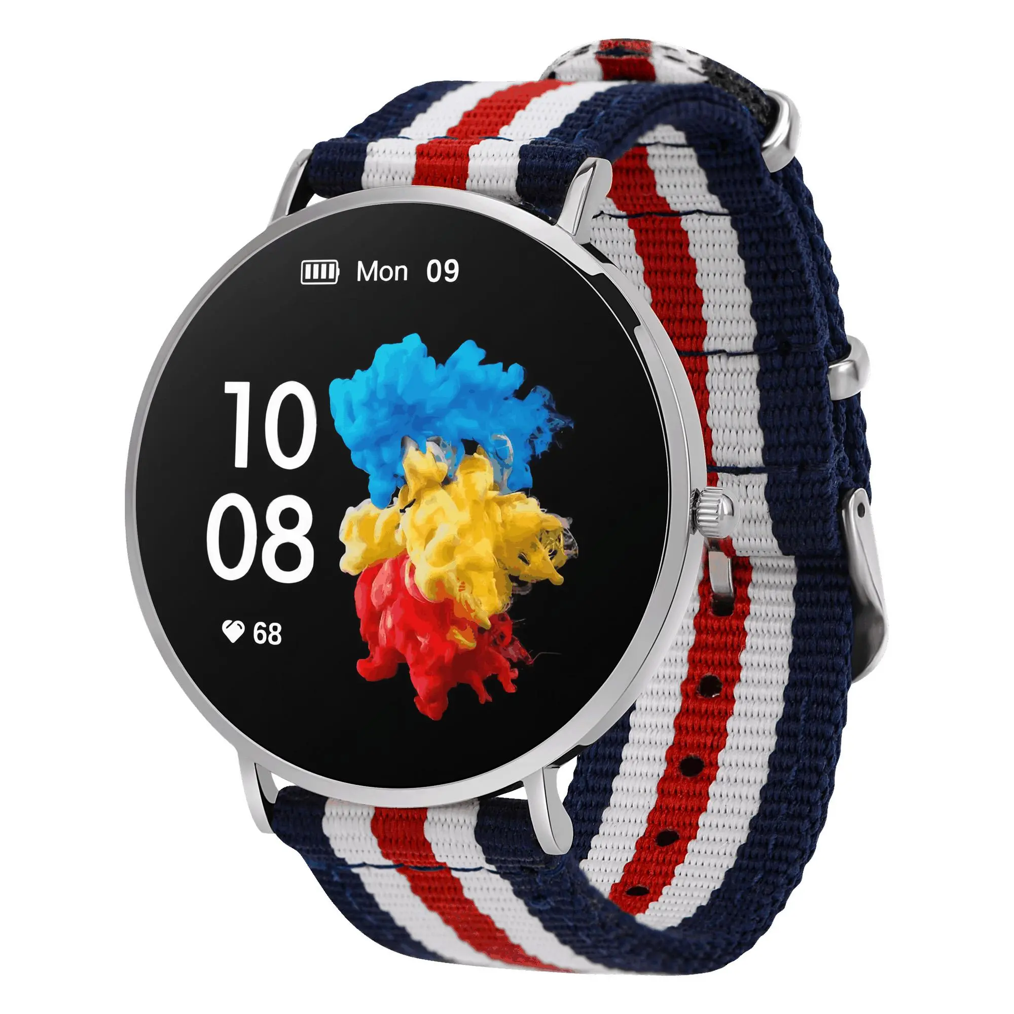 Smartwatch Garett Verona 50mm Srebrny marina